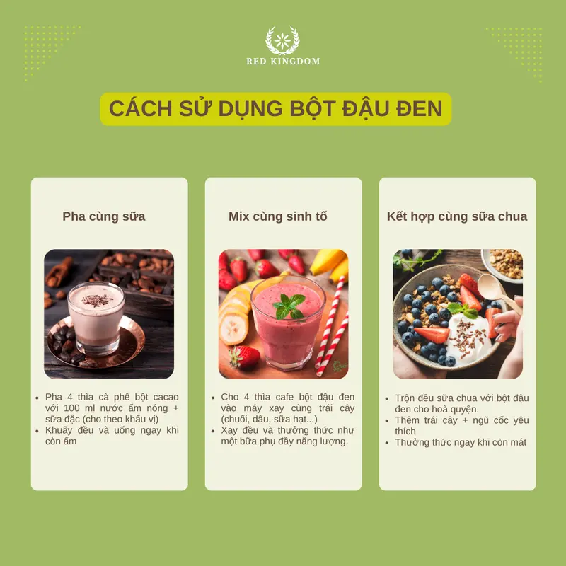Bột đậu đen hữu cơ tự nhiên 500g 3