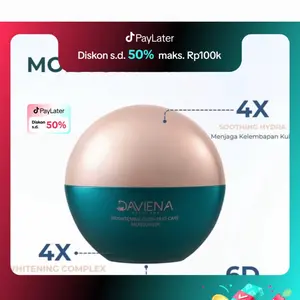 Daviena Skincare Moisturizer duo Wajah Pelembab