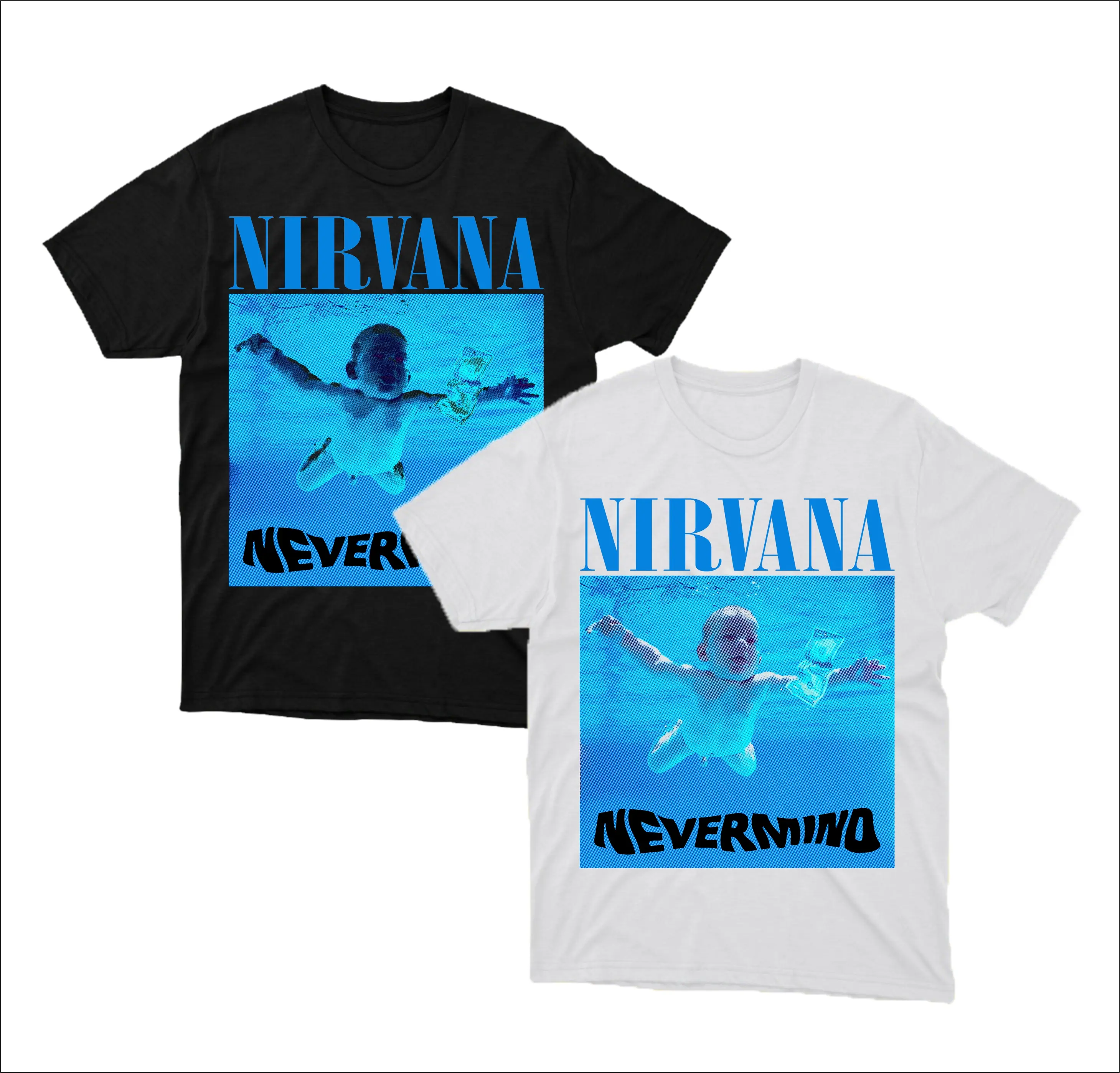 Kaos Anak Band Nirvana Nevermind Kaos Anak distro Premium cotton 24s Fashion
