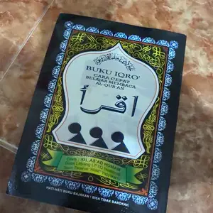 BUKU IQRO BESAR JILID 1 SAMPAI 6 (CARA BELAJAR MEMBACA ALQURAN)