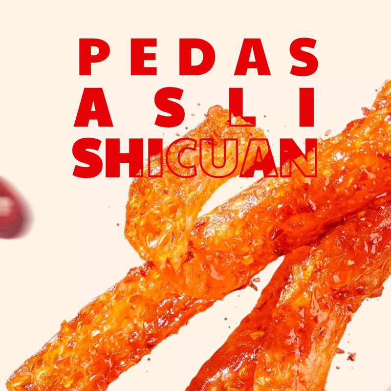 [SAMPLE] Ratu Snack - Stick (5PCS) Snack Camilan dengan Rasa Pedas Manis dan Gurih 1