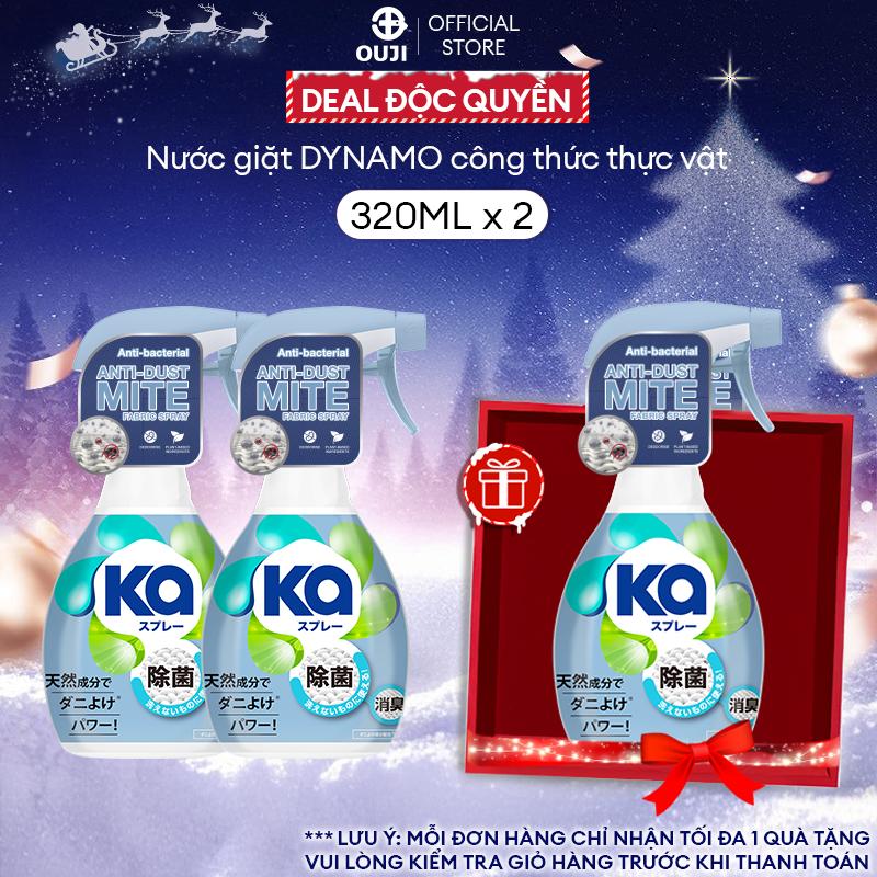   DUY NHẤT 24-31 12   ĐỘC QUYỀN AFFILIATE   MUA 2 TẶNG 1  Combo 2 Chai Xịt Mạt Bụi Nhà KA Kháng Khuẩn và Khử Mùi  320ml Chai  - Dành Cho Giường Nệm Sofa Rèm Cửa Nón Bảo Hiểm Làm Sạch 