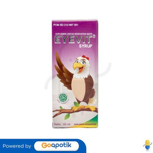 Gambar EYEVIT SYRUP ISI 60 ML BOTOL dari Apotek Sehat Bersama Samarinda by GoApotik Kota Samarinda Tokopedia
