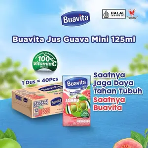 Buavita Mini Juice Jambu 125ml (Isi 40)