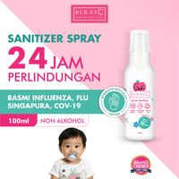 Gambar [2 LEBIH HEMAT] BerryC Bundle Sanitizer - Anti Nyamuk - Stain Remover - Head to Toe Bath - Hand Wash - 2x Active Sanitizer Spray 100ML dari BerryC Indonesia Kota Administrasi Jakarta Utara 2 Tokopedia