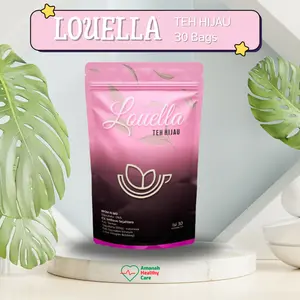 LOUELLA Green Tea - Teh Hijau Premium - isi 30 bags