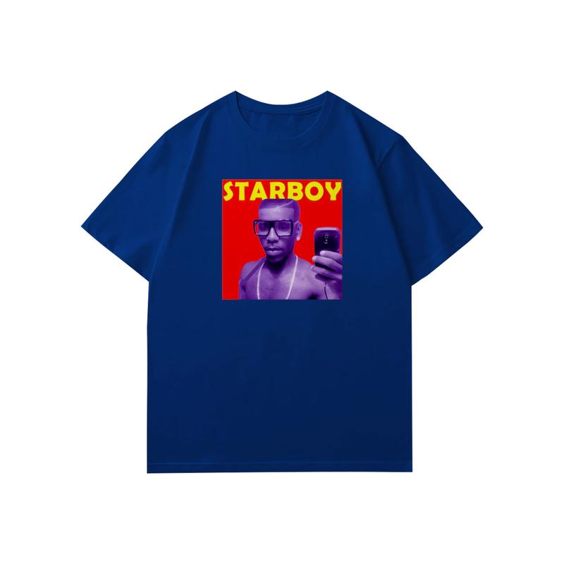 KAOS RUSDI STARBOY - KAOS JOMOK ORANG HYTAM NGAWI - BAJU COWOK CEWEK - T-SHIRT DISTRO - COD 3
