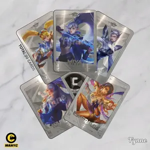 Manyc Mobile Legends Collectible Cards - C Rarity Total 20 Cards Edisi Terbatas