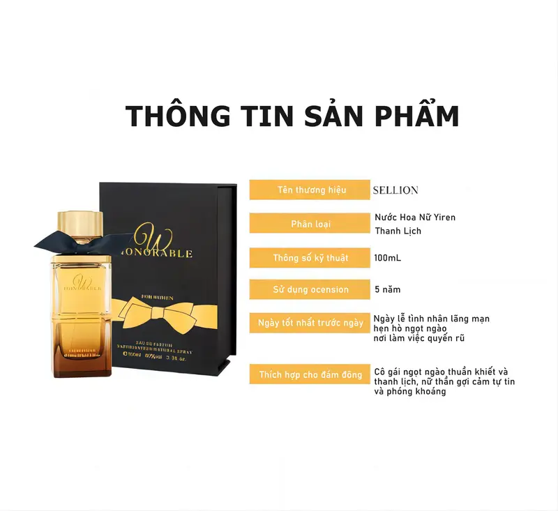 Nước hoa Unisex, Sellion Pháp, Eau de parfum, 100ml, Hình vuông, Hương hoa tươi mát, Hương thơm lâu dài, Hộp quà đẹp, Thích hợp để tặng quà, 1 cái, Thích hợp cho phụ nữ và nam giới, Nước hoa 2