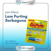 Gambar Alteco Lem Epo Putty 15gr Original Serbaguna untuk Beton Fiberglass Logam PVC Plastik Kayu Akuarium Waterproof 100% Original Resin Tahan Panas Anti Penyusutan dari Octane Up Store Kota Bandung 1 Tokopedia