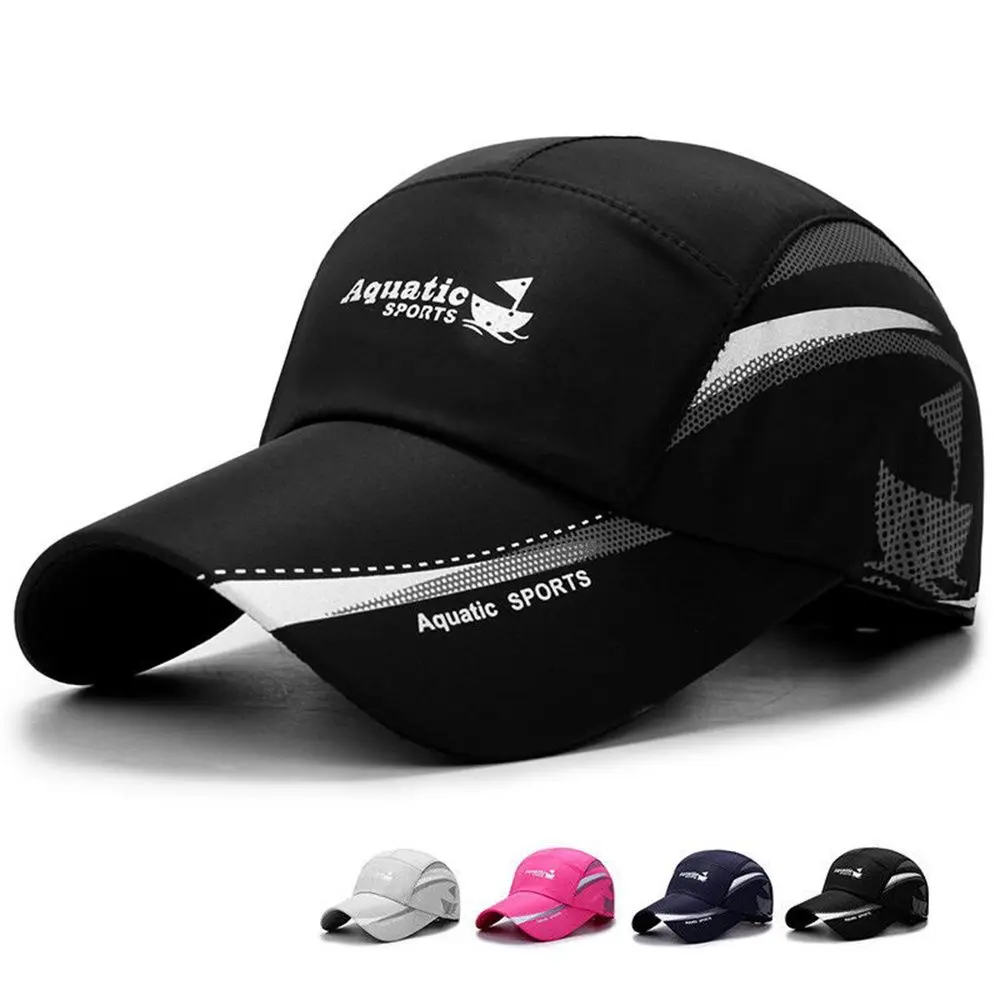 Mũ Thể Thao Chạy Bộ Nhanh Khô, Không Thấm Nước, Có Thể Điều Chỉnh, Mũ Câu Cá, Mũ Golf, Mũ Che Nắng, Mũ Bóng Chày, Mùa Hè Phụ Kiện Đội Đầu