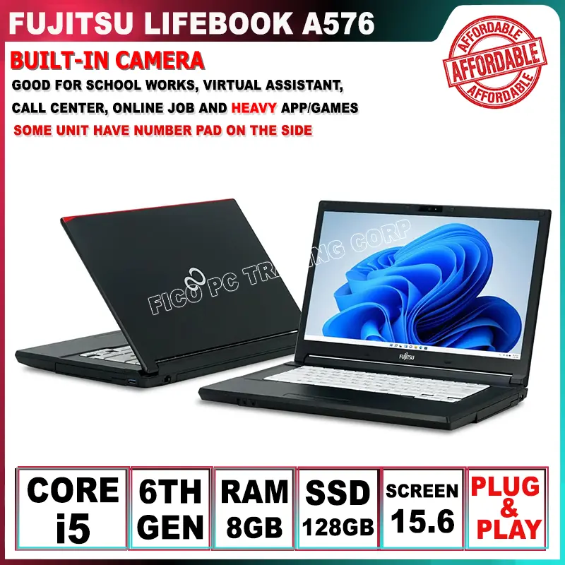 Pre-owned] Fujitsu Lifebook S937 FHD 13.3 inches core i5 7th gen