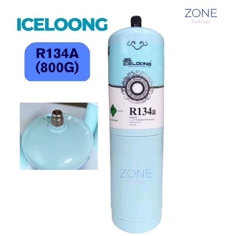 Iceloong gas R134a (800g)/ R290(400g)/ R22(1kg) - TikTok Shop Malaysia