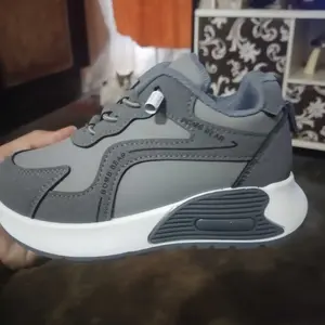 BOMBBEAR 6308 Sepatu Sekolah Anak Dengan Fashion Sneakers Mesh Sintetis Premium, Kualitas Nyaman Lentur Ringan Desain Ergonomis untuk Aktivitas Aktif Si Kecil! warna Hitam, Pink, Khaki dan Abu dengan size 26-37