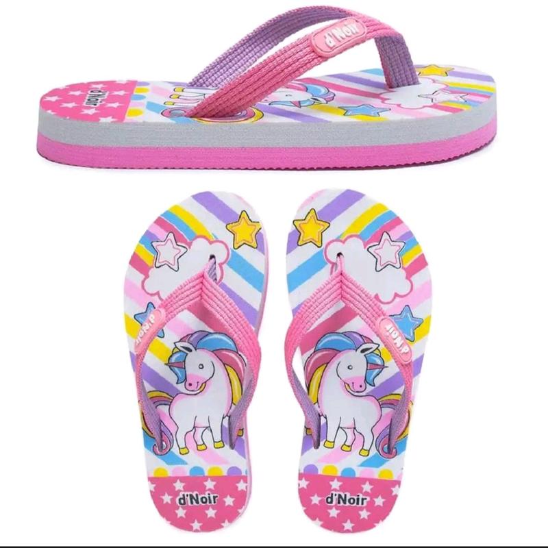 sandal anak perempuan motif kuda poni rainbow terbaru 2024 panjang  Kaki 26 sampay 35 Fashion 0