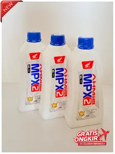 (PAKET 3BOTOL)- OLI MPX2 AHM ORI 800ML 10W-30 SESUAI HONDA MATIC VARIO BEAT SCOOPY GENIO DLL