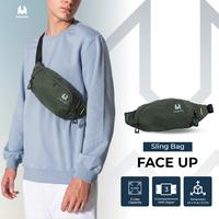 Gambar Tas Selempang Waistbag Pria Keren Terbaru Hikemore Face Up Original - Army dari Hikemore Kab. Tangerang 1 Tokopedia