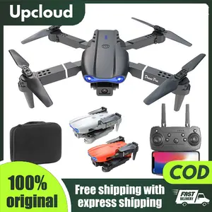 Drone Pemula E88/E99 Original Drone Mini Dengan Kamera HD Drone WiFi Posisi Visual Drone Pro Foto Tutorial gratis untuk