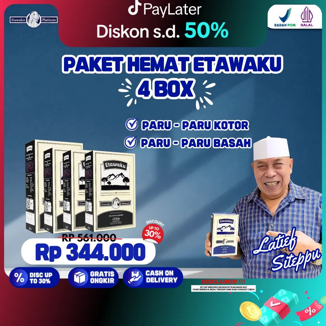 Susu Etawaku Original 4 Box | 200 gram | BPOM HALAL | DISTRIBUTOR RESMI [Bisa COD] Milk Bubuk Kambing Dairy