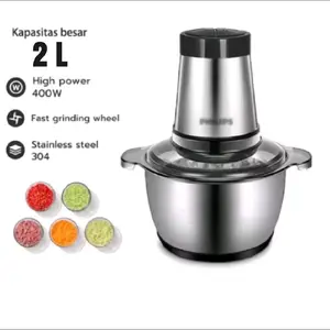 PROMO blender daging Chopper serbaguna anti karat mesin pisau