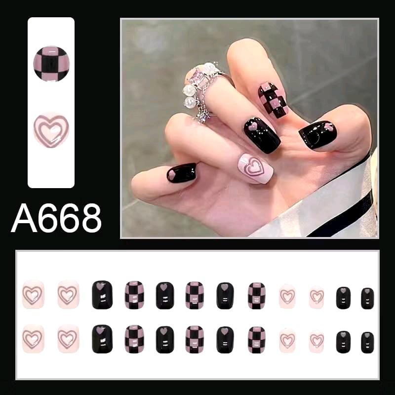 FAKE NAILS WISUDA ACARA UNDANGAN PRAKTIS (FREE LEM CAIR & LEM JELLY) 6