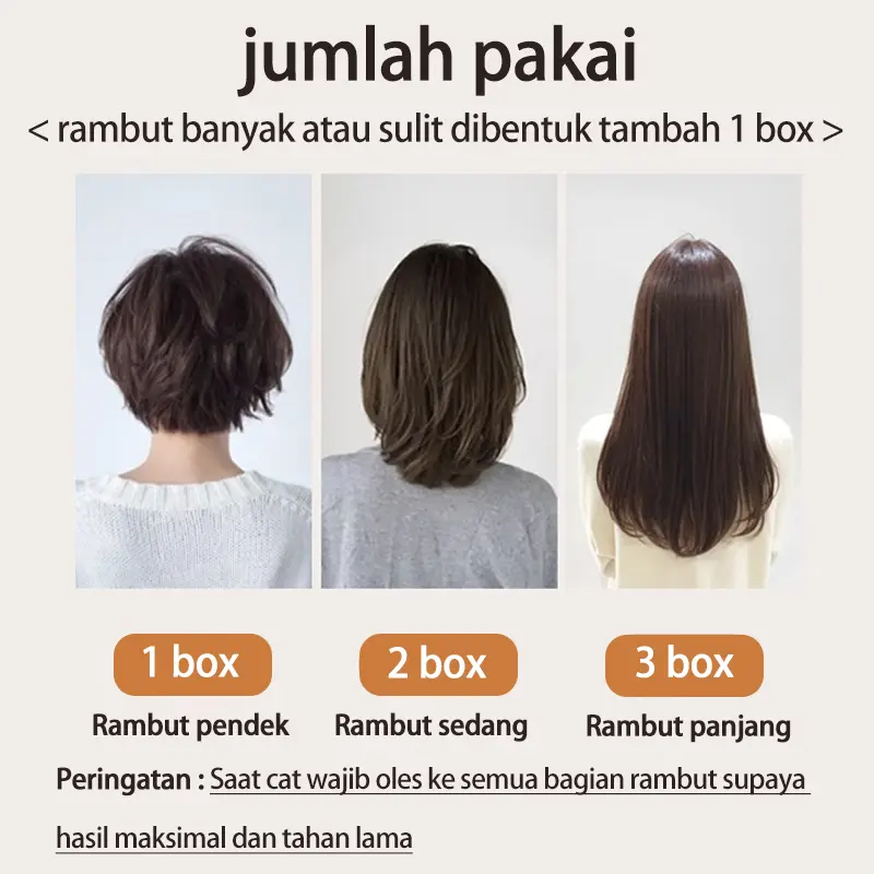 Warna Viral Pewarna Rambut Cranberry Red Hair Colour 200ml Tanpa Bleach Bahan Herbal Cat Rambut Tak mudah luntur Cat sendiri dengan mudah (ash brown / coklat hazelnut / golden brown / ungu hitam / milk tea) 7