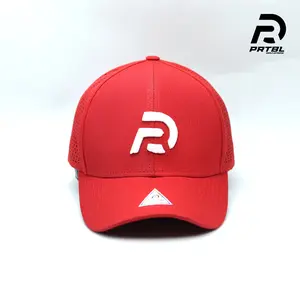 Prtbl Hat Micro Laser Merah - Bordir Logo