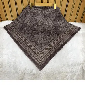 Hijab Motif Jumbo Syar'i Series Fashion Muslim Segiempat Kerudung Voal Ultrasoft 130x130cm  Cantik Lembut Nyaman