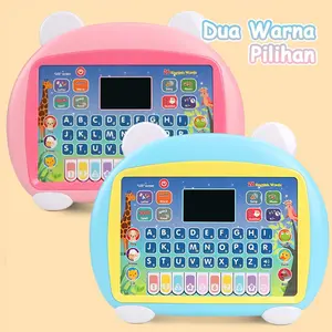 naomi - FREE  BUBBLE WRAP - Mainan Tablet Musik Piano Anak Tablet Edukasi Anak Mainan Tablet Belajar Huruf Laptop Mainan Edukasi Anak Mainan Anak Mesin
