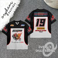 Gambar (Gratis Keychain) ORYDEAR Jersey RACING SKULL Series Pria/Wanita Sport (Unisex) free Sticker Bisa COD - RACING SKULL 19, S dari ORYDEAR VESTIDOS.ID Kab. Bandung 1 Tokopedia