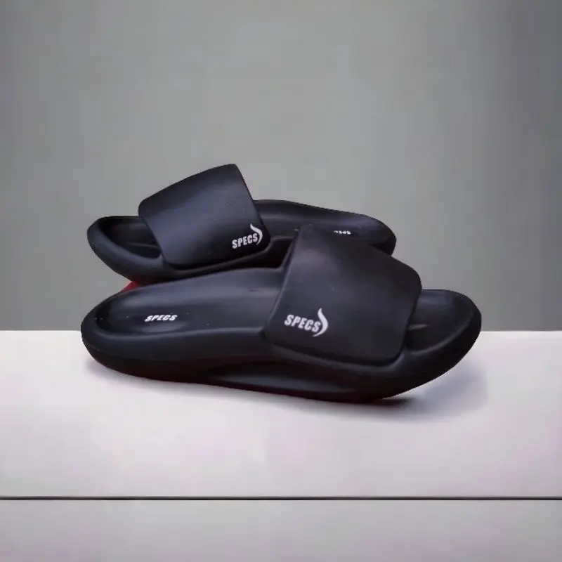 Sandal Slop Specs Pria Sandal Slide Cowok Sandal Slip On Sendal Karet Terbaru Cowok slippers  men