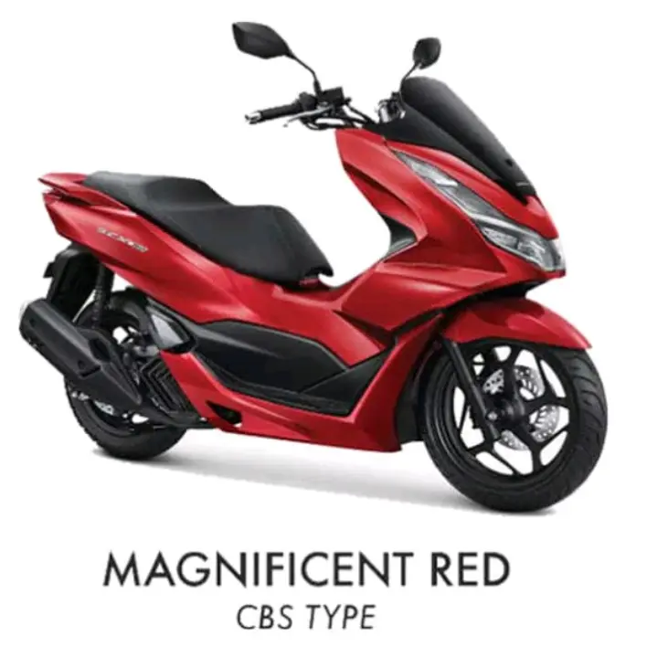 cover pijakan kaki kiri PCX160 CBS merah glossy cover floor dek kiri PCX160 CBS merah glossy original 64432K1ZJ10YM 2