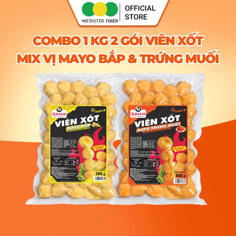 Viên Xốt Lõi Nhân Mayo Alaca Vietinter Foods