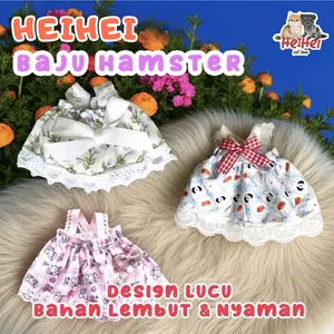 Baju Hamster Premium Bahan Tebal dan Nyaman - Hamster Dress - Pakaian Hamster - Hamster Shirt Clothing