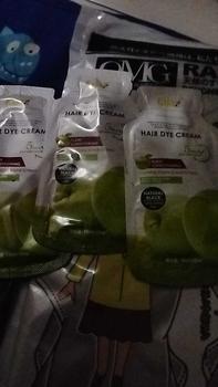 Product Review of 【FAJAZZ+Masker rambut gratis】150ML/5PCS  Pengoperasian sederhana, penyimpanan mudah, pewarna rambut beraroma, pewarna rambut jenis gelembung. from w**g 0