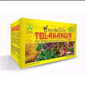 Sidomuncul Tolak Angin Cair Madu 1 Box Isi 12 Sachet Untuk Masuk Angin Dan Daya Tahan Tubuh Alami Suplemen Kesehatan