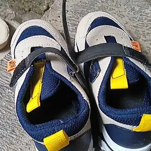 sepatu sneakers anak laki laki RUNNING KOREA V 02 Motif Fashion