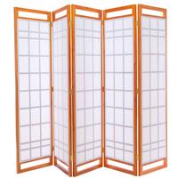 Gambar SHOJI 160 - 5 Panel Handle Partisi Lipat Sekat Japanese Sketsel Kayu Furnitur - 5P Natural dari Tatami Indonesia Kab. Sidoarjo 5 Tokopedia