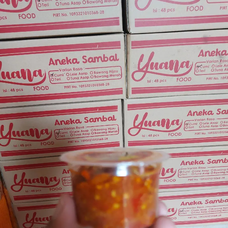 Sambal cumi asin enak Harga 1 Paket isi 4 Pcs 2