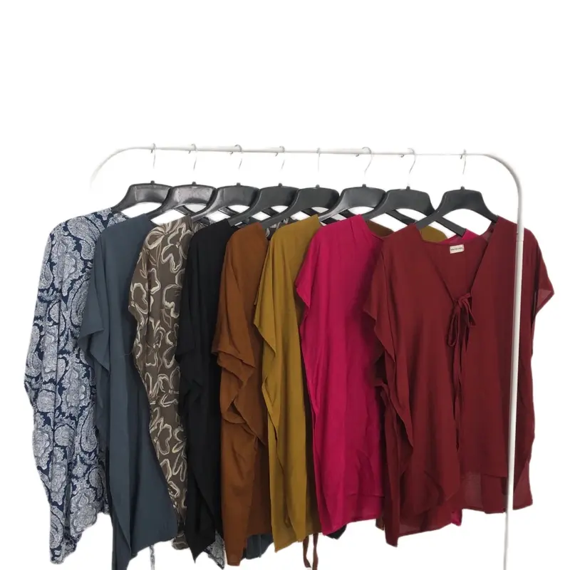Nina outer batwing big size  Cardigan Panjang Wanita Kardigan Casual Katun Oversize Basic Atasan  Nyaman 8