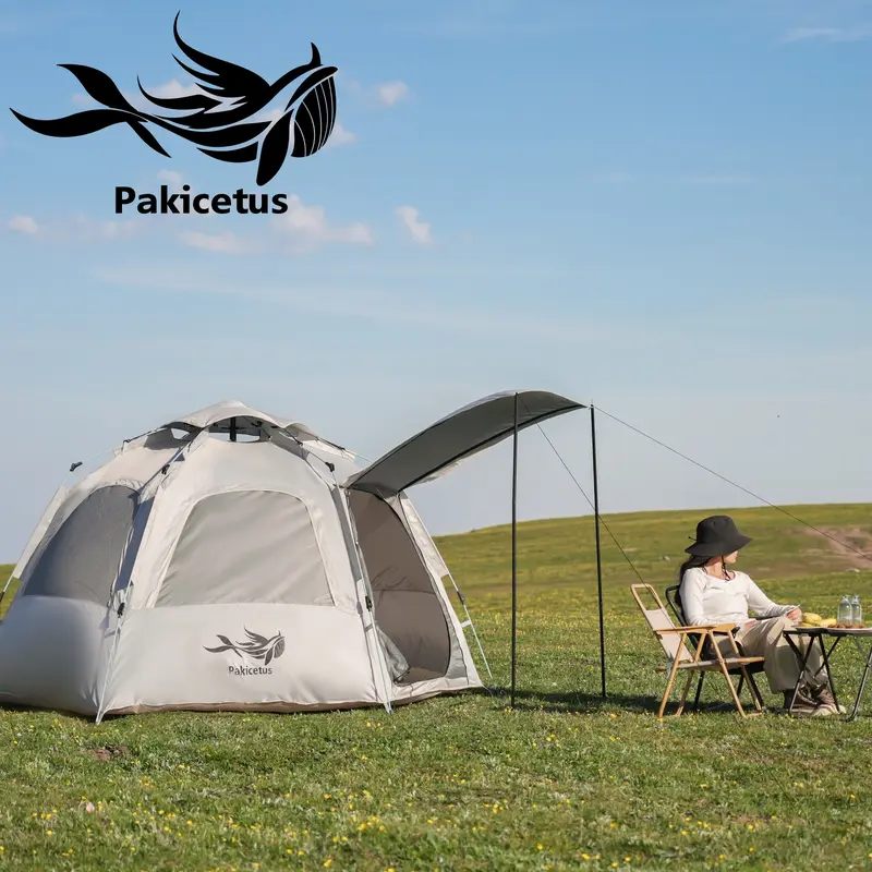 Pakicetus（パキケトゥス） エアテント／グリーン Yahoo!オークション - インフレータブルテント 2～6人用 6.6㎡ 空気入