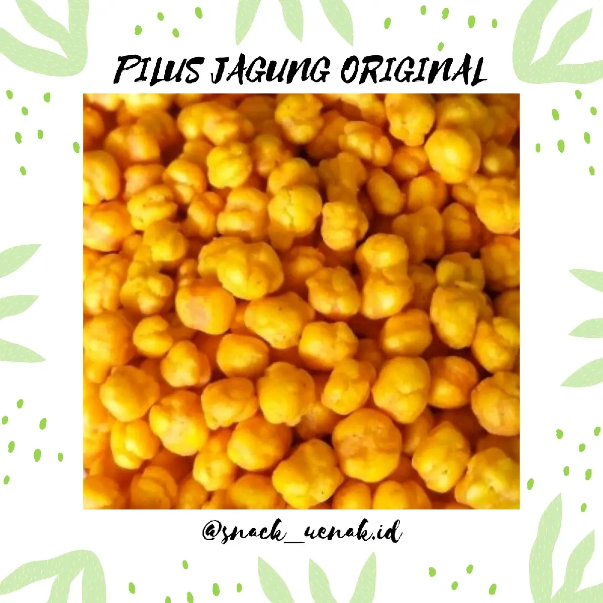 SNACK KILOAN PILUS JAGUNG ORIGINAL 250 GRAM | CEMILAN MURAH MAKASSAR