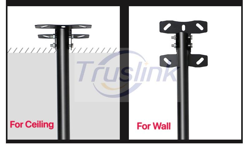 Product Introduction of 【SG Seller】Truslink Adjustable Ceiling TV Mount 15° Tilt & 360° Rotating Bracket Plasma LCD LED Monitor Flat Panel Displays Smart TV Flat Panel TV Ceiling Mount Bracket for most 17 -42  TV Flat Panel Displays LED TV With VESA Up To 200X200mm --  DJ01-1 13