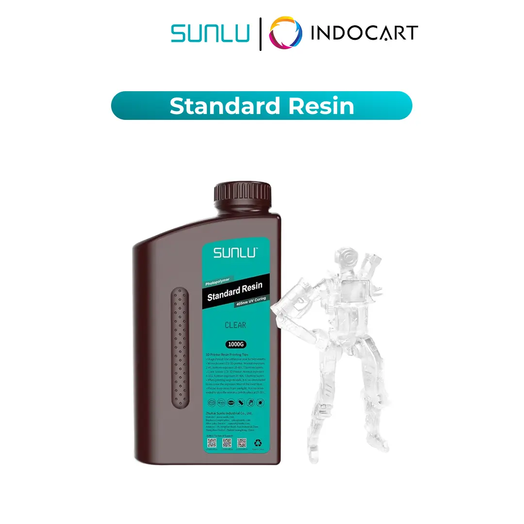 3D Printer Resin SUNLU Standart Low Shrinkage and High Precision 3D Resin 1kg
