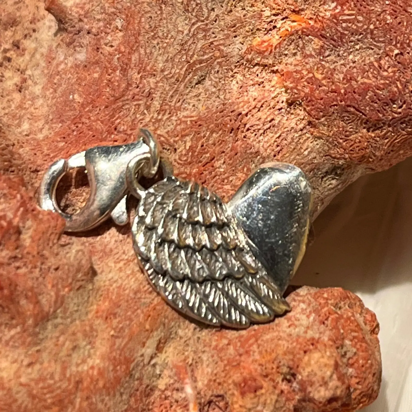 Black Lotus - Pendant Love Wing Silver Premium 925