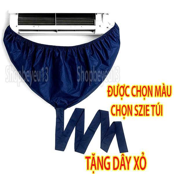  Túi Vệ Sinh Máy Lạnh 1hp-3hp Chống Thấm Nước Dễ Sử Dụng Tặng Dây Luồn Áo Trùm Máy Lạnh Tiện Lợi 