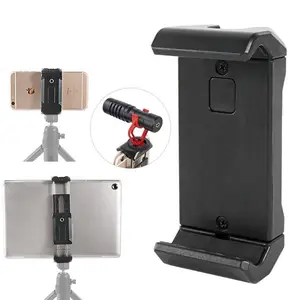 Universal Moblie Phone Ipad Clip Bracket Holder Mount 1/4 Screw Hot Shoe Phone Clip for iPhone Samsung - PH-06