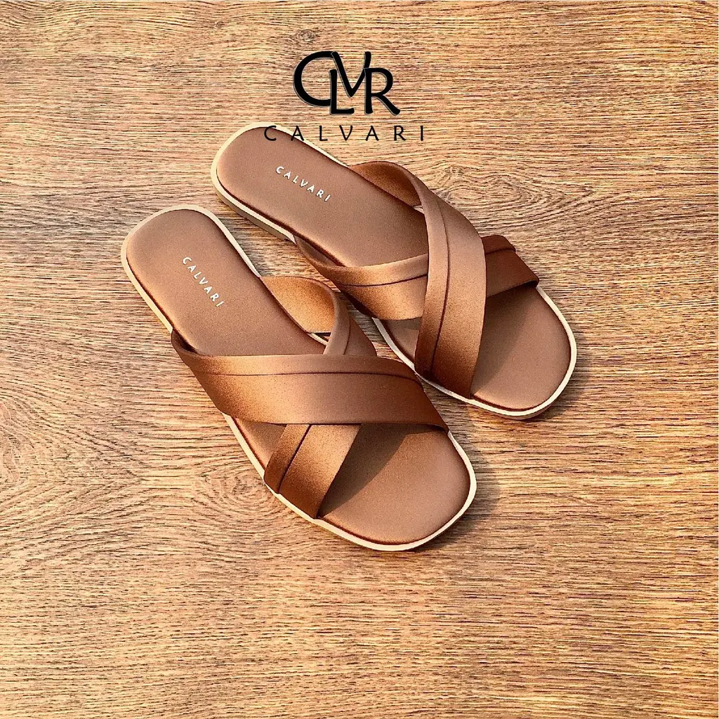 Sandal Wanita FELICIA by Calvari Sendal Kekinian ORIGINAL