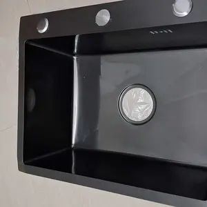 COZY SUS 304 stainless steel Kitchen Sink Wastafel Stainless Steel Bak Cuci Piring Wastafel Dapur Lengkap Tarik Adjustable modern