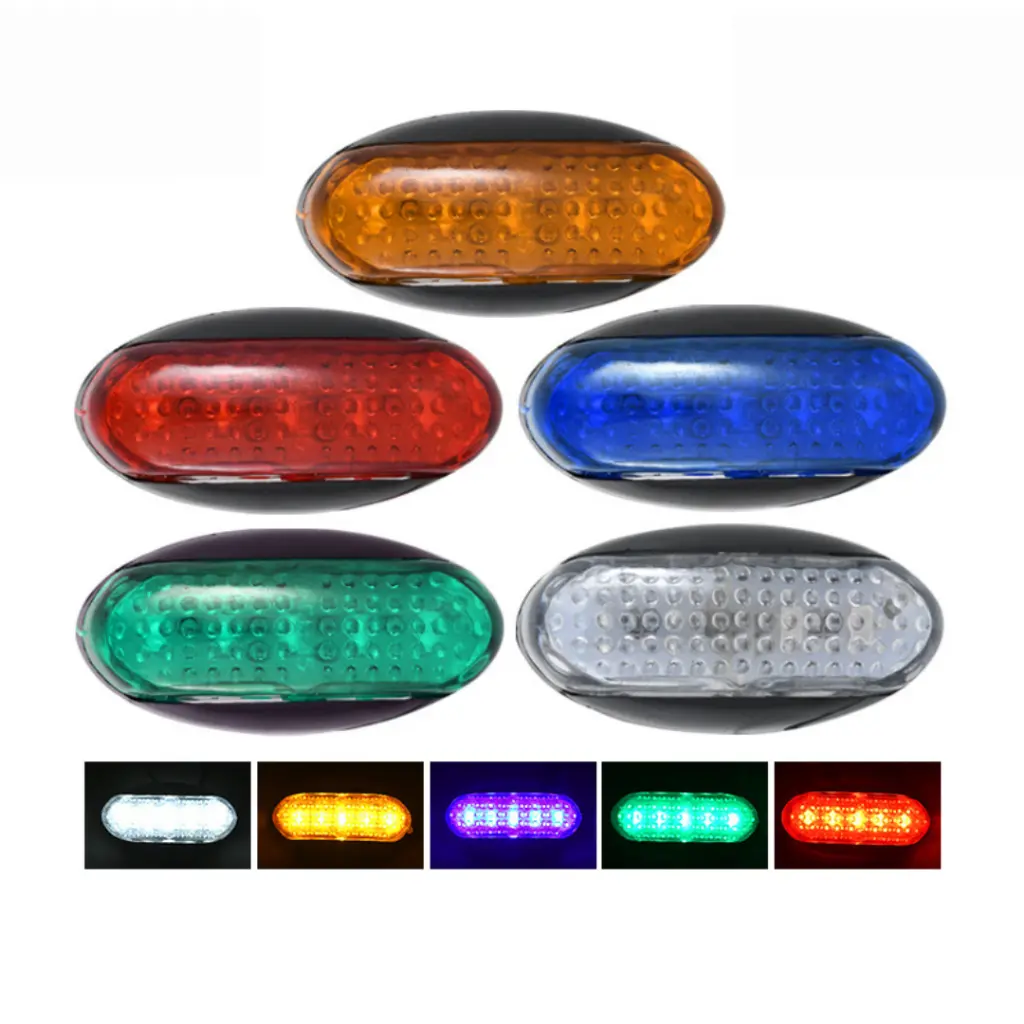 Lampu Bak Samping Led Ulat Bulu Adr Scania Volvo 12v 24v Fuso Hino Universal Adr45